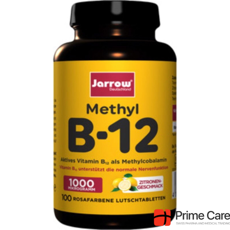 Jarrow Methyl B12 1000 µg Lemon Lozenges