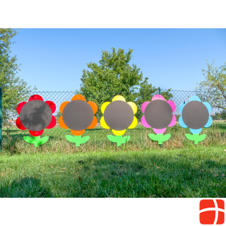 TTS Flower panels for in- and outdoor in 5 different colours