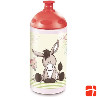 NICI Drinking bottle donkey and butterfly