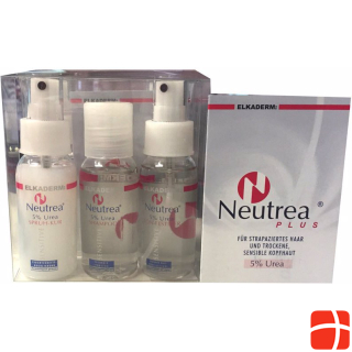 Elkaderm Neutrea Mini Set Urea Shampoo Hairdryer Firming & Spray Treatment
