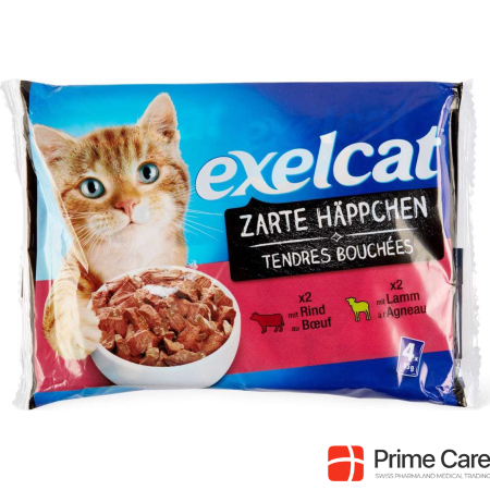 Exelcat Zarte Häppchen Fleisch