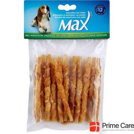 Max Snack chew rolls with chicken