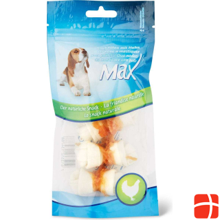 Max Snack chews with chicken