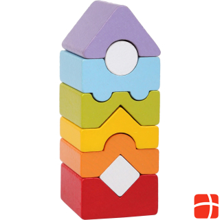 Cubika Wood stacking tower small