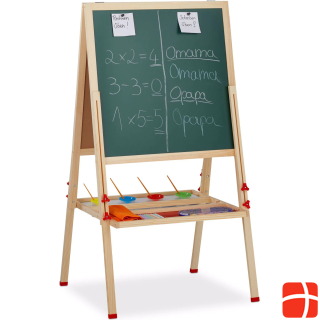 Relaxdays Kids' Easel with board