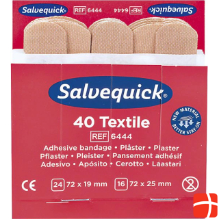 Söhngen Refill for SALVEQUICK, 6 packs of elastic plasters, 40 each, pack of 6.