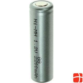 XCell Battery HHR2200 Mignon AA Cell NiMH Battery Flat Top with