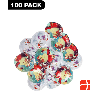 Pipedream EXS Condoms Exs Christmas Condoms 100 pack