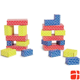 Edushape Corrugated cardboard blocks 36 pieces
