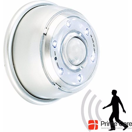 Lunartec LED Indoor & Outdoor Light with PIR Sensor & Magnetic Holder