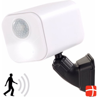Luminea LED wall spotlight with motion sensor