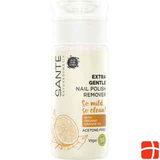 Sante Extra Gentle Nail Polish Remover with organic Orange Oil Acetone-Free