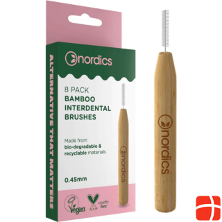 Nordics Bamboo Interdental Brushes 0.45 mm