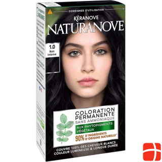 Kéranove Naturanove - Permanent Hair Color Black 1.0
