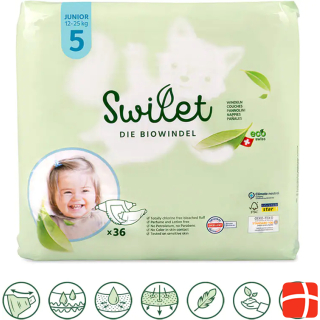 Swilet The organic diaper Junior