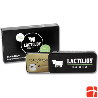 Lactojoy Lactase tablets 14.500 FCC 80 pieces