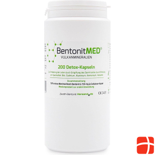 BentonitMed Detox capsules 200 pieces