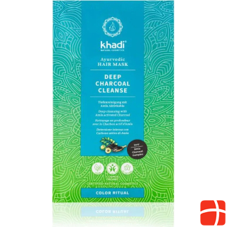 Khadi Hair mask Deep Charcoal Cleanse 50 g