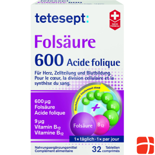 Tetesept Folsäure 600