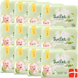 Swilet The organic diaper Midi