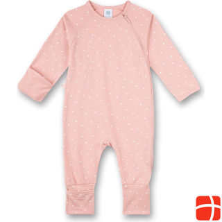 Sanetta Romper pink with white dots size 50
