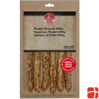 Swiss Chewable beef sausages, 100 g