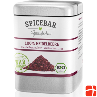 Spicebar Fruit powder 100% organic blueberry