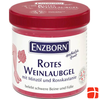 Enzborn red vine leaf gel
