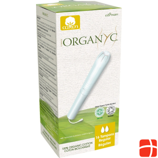 Organyc Tampons Regular - 100% organic cotton
