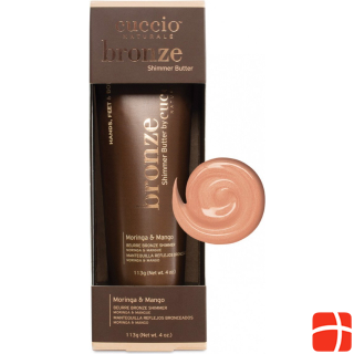 Cuccio Naturale Bronze Shimmer Butter in 2 different colour variations