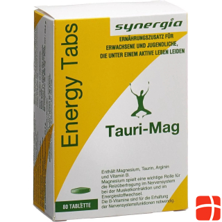 Synergia Energy Tabs 80 tablets