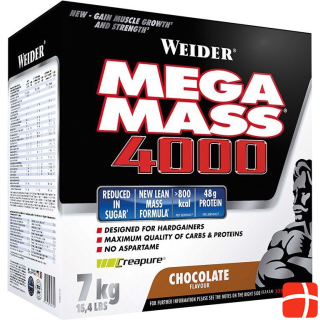 Weider Mega Mass 4000 (7000g can)