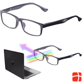 Infactory Eye-protecting screen glasses with blue light filter, +1.0 diopters