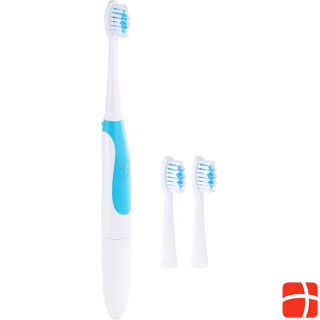 Pearl Electric sonic toothbrush with battery operation and 3 attachment brushes