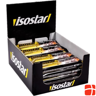 Isostar Riegel High Protein 30% Toffee Crunchy Bar, 16 x 55g