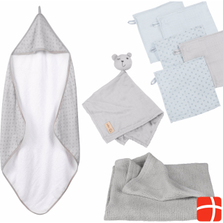 Roba Gift set baby care Lil Planet gray