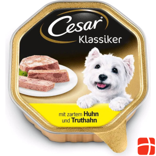 Cesar Classic in terrine with tender chicken and turkey