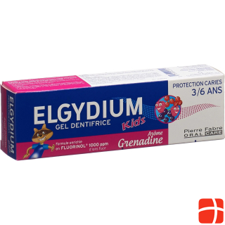 Elgydium Kids красные ягоды 3-6 лет зубная паста зубная паста