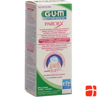 GUM SUNSTAR PAROEX Mundspülung 0.12 % chlorhexidine