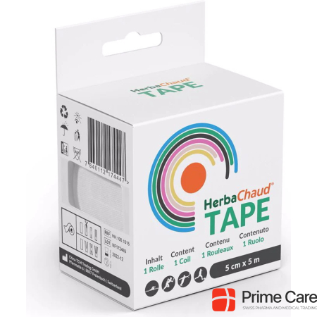 HerbaChaud Tape 5cmx5m weiss