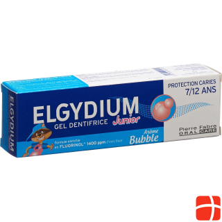 Elgydium Junior Bubble 7-12 Jahre Zahnpasta Zahnpasta