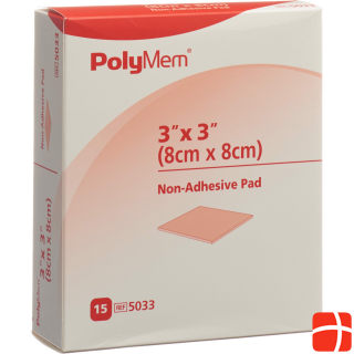 PolyMem Wundverband 8x8cm Non Adhesive st