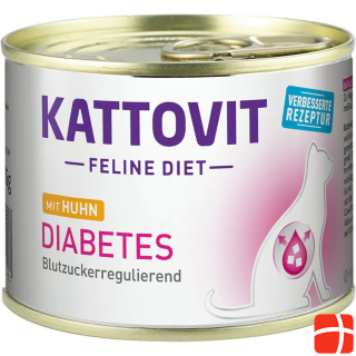 Kattovit Diabetes Huhn 185g F. Diet