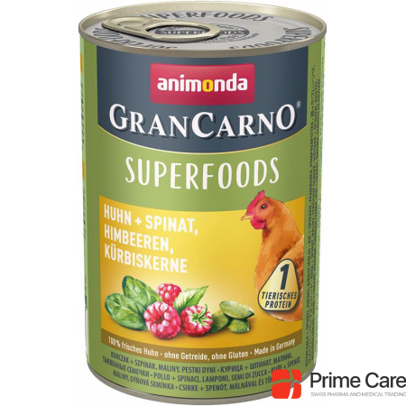 animonda GranCarno SUPERFOODS Chicken - Can 400g