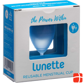 Lunette Menstruationstasse Grösse 1 blau