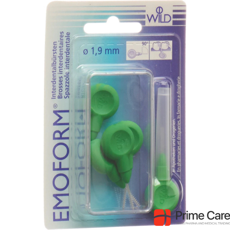 Emoform Interdentalbürsten 1.9mm hellgrün