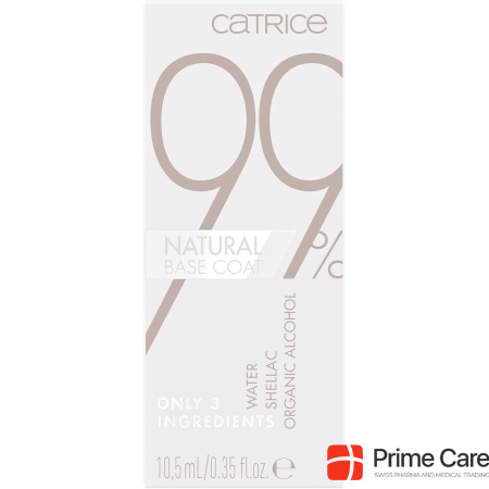 Catrice Basecoat 99% натуральный прозрачный