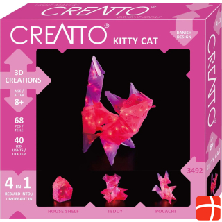 Creatto CREATTO Kitty Cat 4 in 1 craft kit