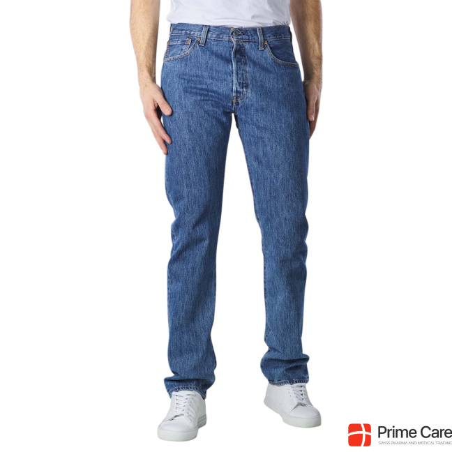 Levis 501 Jeans Straight Fit stonewash 3-Pack
