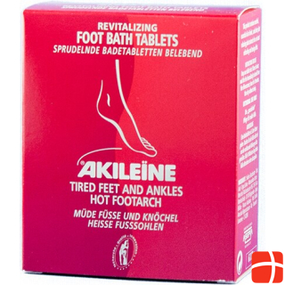 Akileïne Red Fizzy Таблетки для ванн